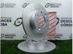 Recambio de disco freno trasero para kia carens 2.0 crdi referencia OEM IAM 0K9AA26251 Ø DIAMETRO: 261MM MACIZO