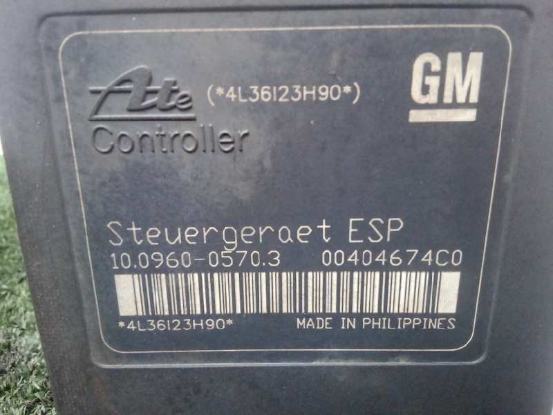 Recambio de abs para opel zafira b 1.9 cdti referencia OEM IAM 10096005703-10020602644-13244860 ATE 