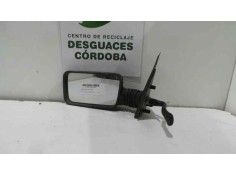 Recambio de retrovisor izquierdo para fiat seicento (187) 0.9 cat referencia OEM IAM  MANUAL NEGRO PLASTICO