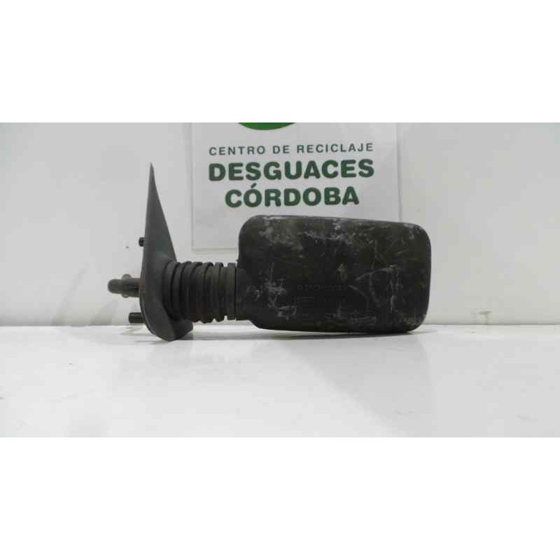 Recambio de retrovisor izquierdo para fiat seicento (187) 0.9 cat referencia OEM IAM  MANUAL NEGRO PLASTICO