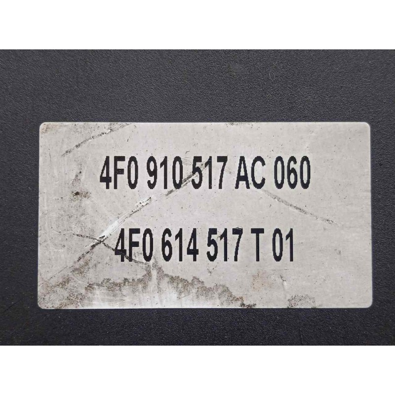 Recambio de abs para audi a6 berlina (4f2) 2.0 tdi referencia OEM IAM 0265950556-0265235100-4F0614517T-4F0910517AC BOSCH 