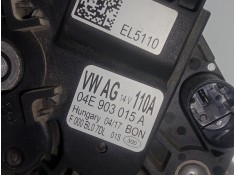 Recambio de alternador para seat ibiza (6p1) 1.2 tsi referencia OEM IAM 04E903015A BOSCH 6.CANALES 2