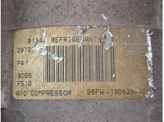 Recambio de compresor aire acondicionado para ford fiesta berlina 1.3 cat (endura-e) referencia OEM IAM 96FW19D629AE VISTEON - 6 2