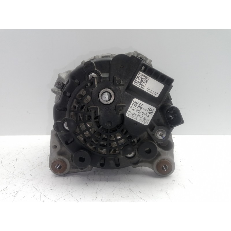 Recambio de alternador para seat ibiza (6p1) 1.2 tsi referencia OEM IAM 04E903015A BOSCH 6.CANALES
