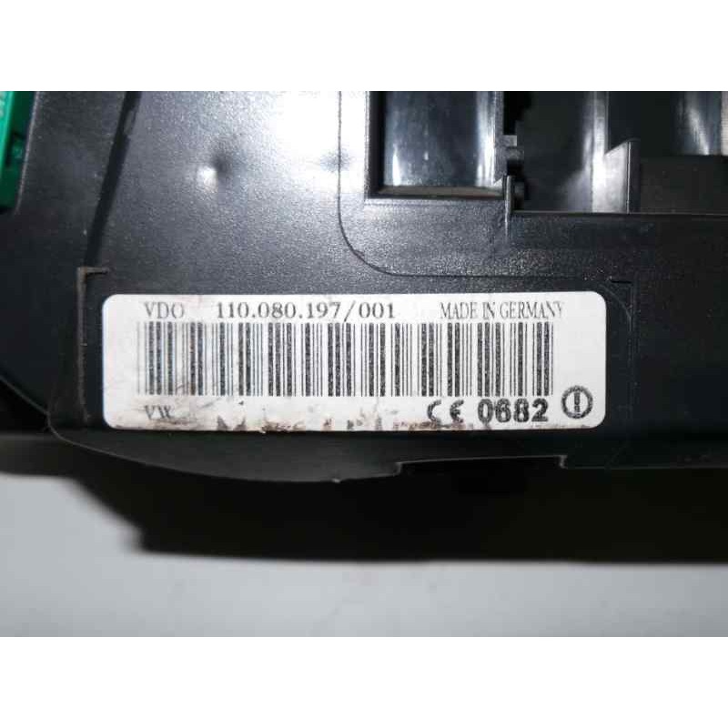 Recambio de cuadro instrumentos para volkswagen passat berlina (3b3) 1.6 referencia OEM IAM 3B0920807-110080197001  