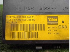 Recambio de centralita check control para citroën xsara berlina 1.9 diesel referencia OEM IAM 9645872880-73004611-BSIVARCCN3 BSI 2