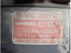 Recambio de alternador para hyundai accent (lc) 1.5 cat referencia OEM IAM 3730022600-AB180128 80AH - MANDO POLEA.FIJA - 4.CANAL 2