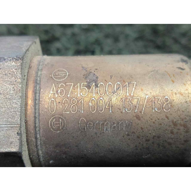 Recambio de sonda lambda para ssangyong korando 2.0 td cat referencia OEM IAM A6715400017-0281004137 5.CABLES 6.PINES