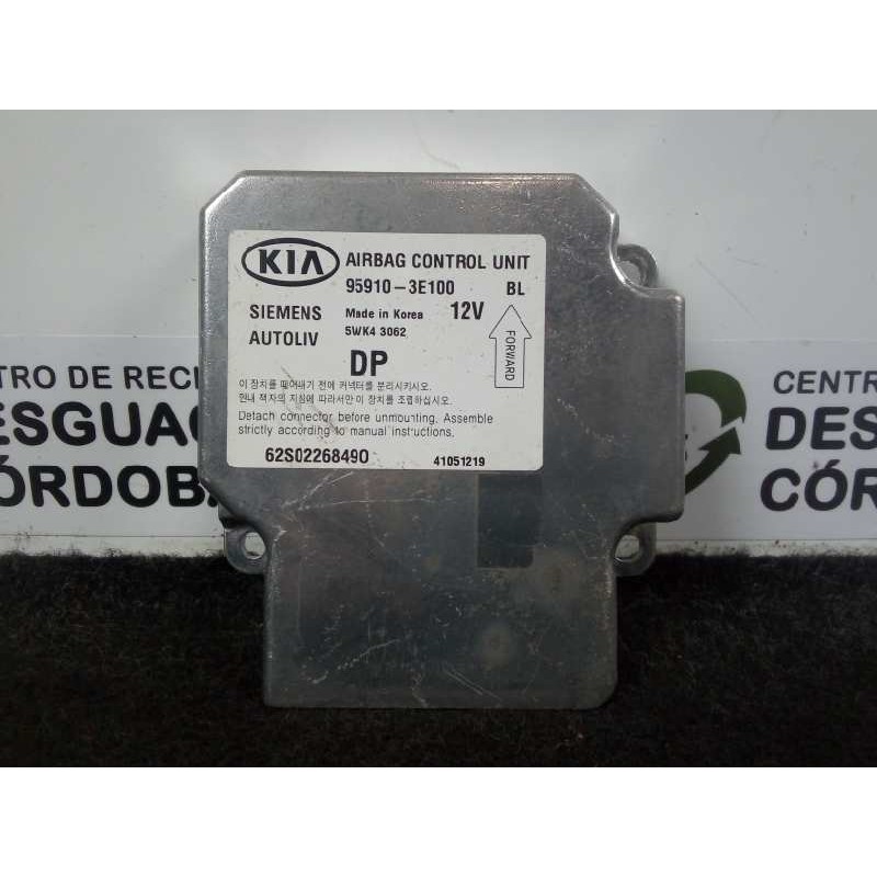 Recambio de centralita airbag para kia sorento 2.5 crdi cat referencia OEM IAM 959103100-5WK43062 SIEMENS 