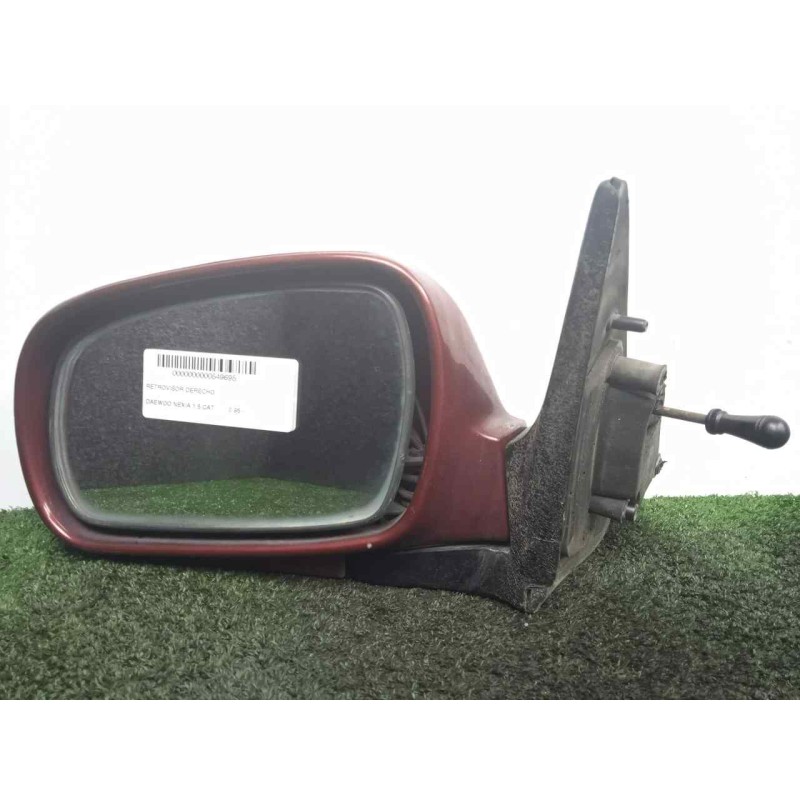 Recambio de retrovisor derecho para daewoo nexia 1.5 cat referencia OEM IAM  MANUAL ROJO