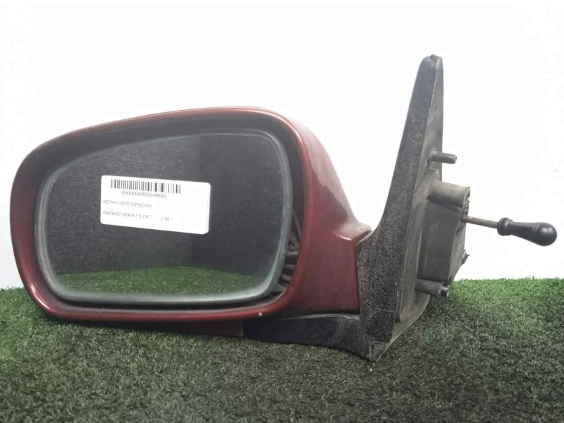Recambio de retrovisor derecho para daewoo nexia 1.5 cat referencia OEM IAM  MANUAL ROJO