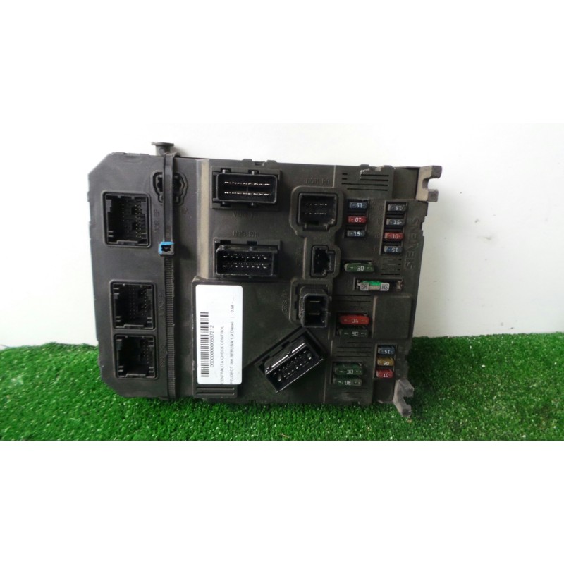 Recambio de centralita check control para peugeot 206 berlina 1.9 diesel referencia OEM IAM 9646777480-BSIE0300 BSIE0300 SIEMENS