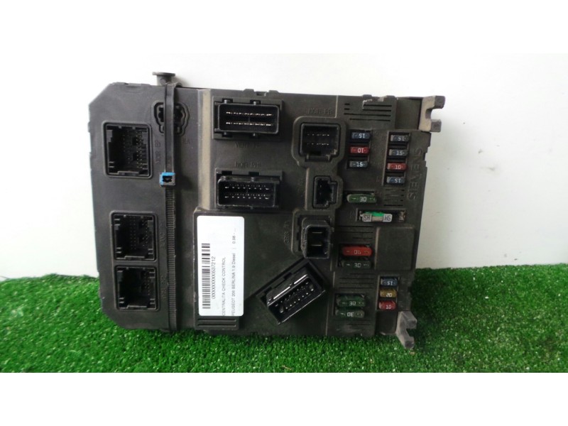 Recambio de centralita check control para peugeot 206 berlina 1.9 diesel referencia OEM IAM 9646777480-BSIE0300 BSIE0300 SIEMENS