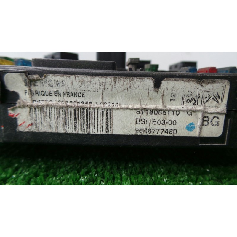 Recambio de centralita check control para peugeot 206 berlina 1.9 diesel referencia OEM IAM 9646777480-BSIE0300 BSIE0300 SIEMENS