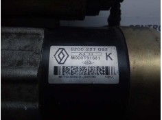 Recambio de motor arranque para renault scenic ii 1.5 dci diesel referencia OEM IAM 8200227092-M000T91581 MITSUBISHI 12.DIENTES 2