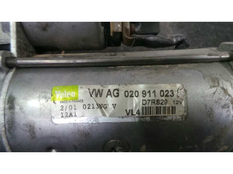 Recambio de motor arranque para seat ibiza (6k1) 1.9 sdi referencia OEM IAM 020911023-D7RS29 VALEO 