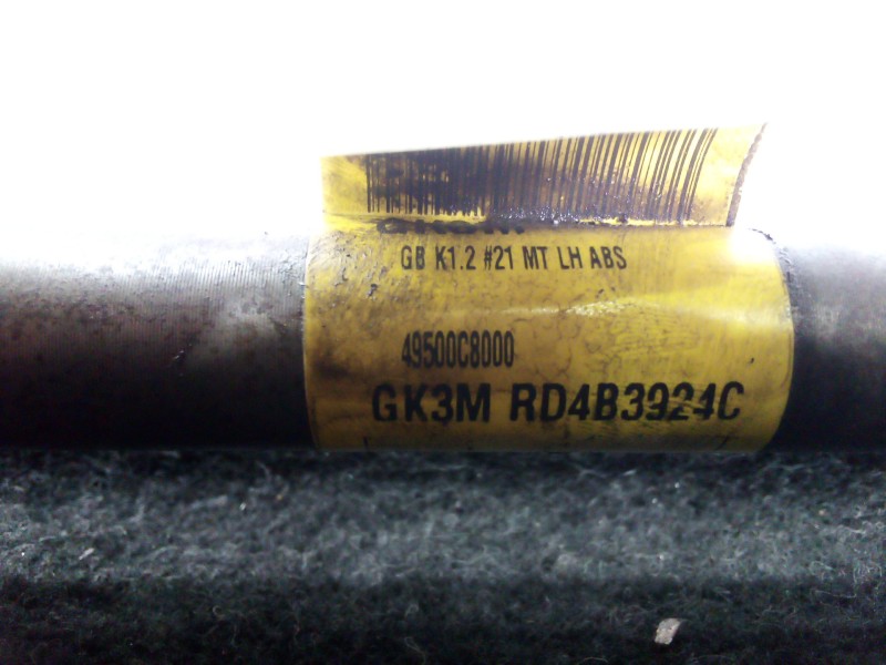 Recambio de transmision delantera izquierda para hyundai i20 1.2 cat referencia OEM IAM GK3M-49500C8000  