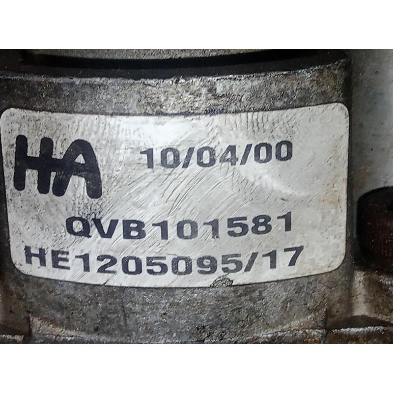 Recambio de bomba servodireccion para mg serie 200 (rf) 1.4 cat referencia OEM IAM HE120509517-QVB101581 162189 