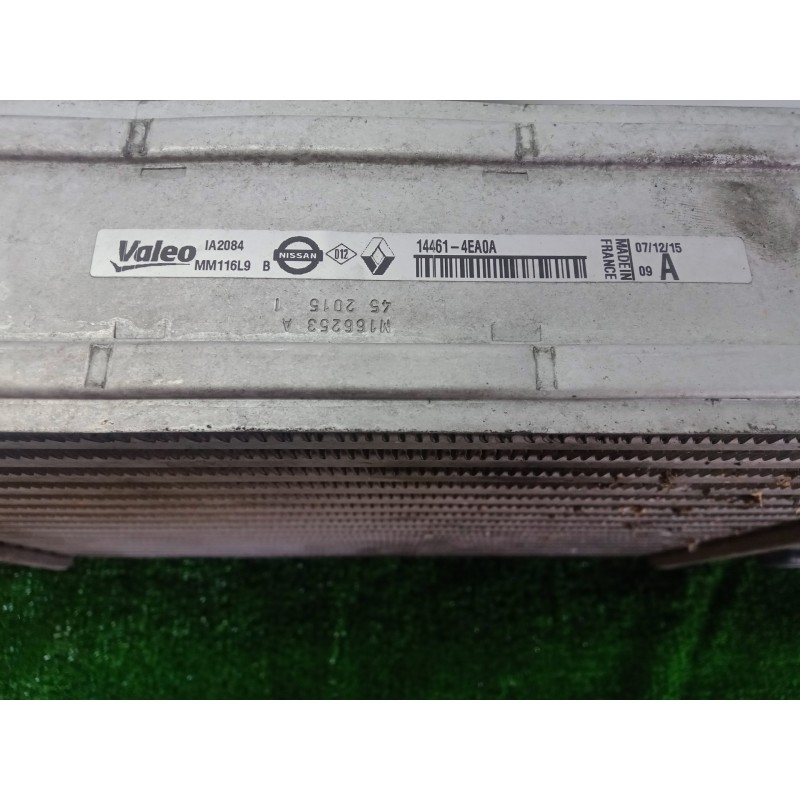 Recambio de intercooler para renault kadjar 1.5 dci diesel fap energy referencia OEM IAM M166253A  