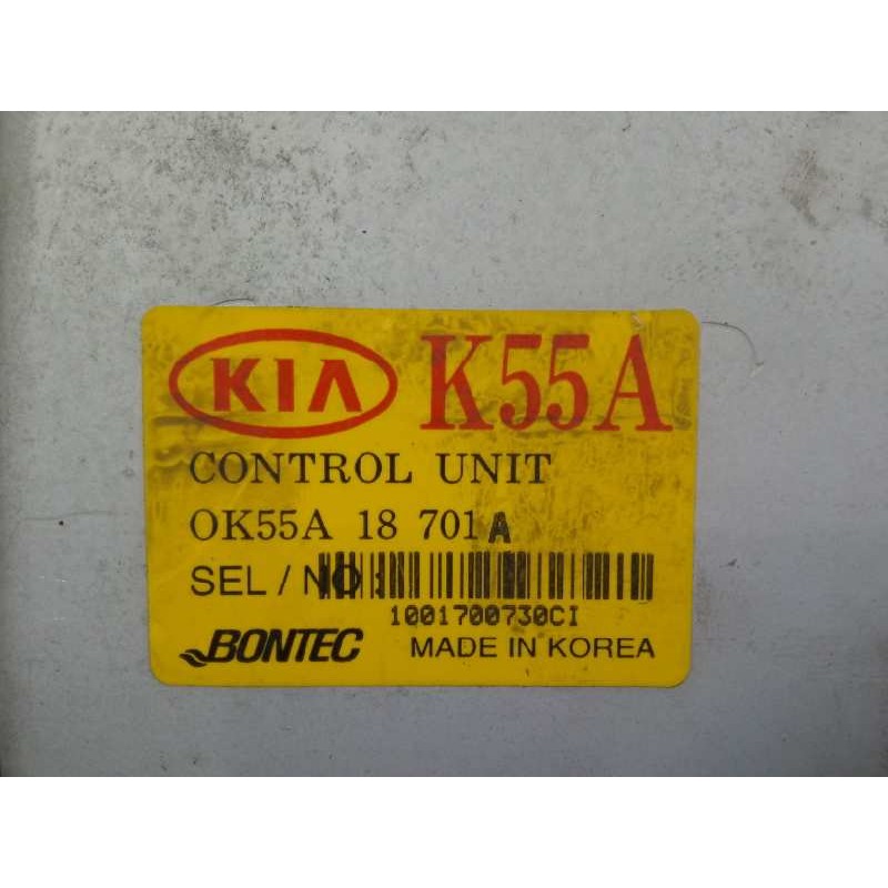 Recambio de modulo electronico para kia carnival 2.9 turbodiesel cat referencia OEM IAM 0K55A18701A BONTEC 
