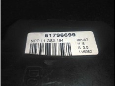 Recambio de modulo electronico para fiat croma (194) 1.9 jtd 16v cat referencia OEM IAM 51796699   2