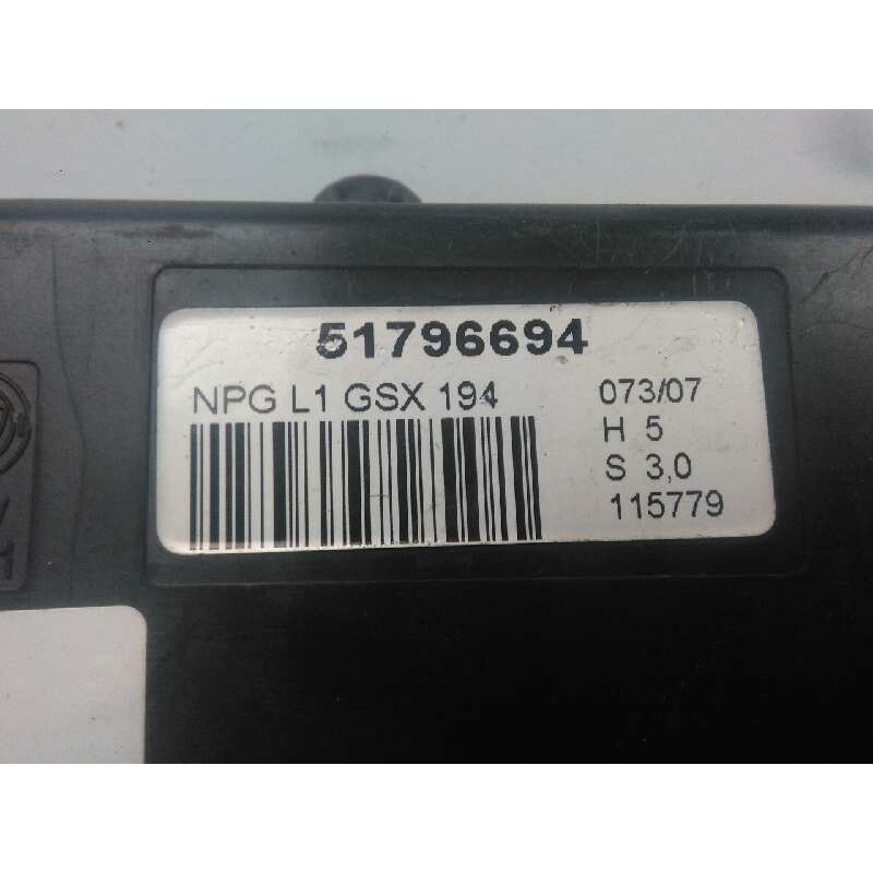 Recambio de modulo electronico para fiat croma (194) 1.9 jtd 16v cat referencia OEM IAM 51796694  