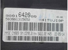Recambio de cuadro instrumentos para fiat scudo combi (272) 2.0 jtdm cat referencia OEM IAM 9801642080   2