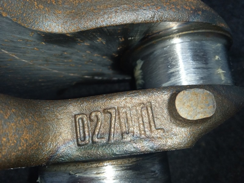 Recambio de cigueñal para ssangyong rodius 2.7 turbodiesel cat referencia OEM IAM D27DTL  