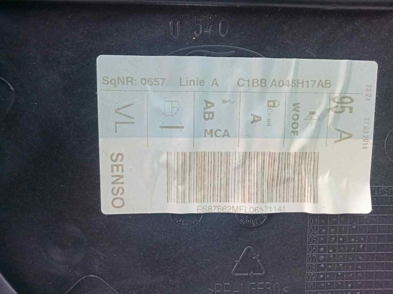 Recambio de elevalunas delantero izquierdo para ford fiesta (ccn) 1.25 16v cat referencia OEM IAM C1BBA045H17AB  