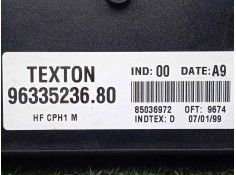 Recambio de centralita cierre para citroën xsara berlina 1.9 diesel referencia OEM IAM 9633523680   2