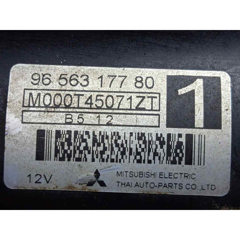 Recambio de motor arranque para citroën c2 1.4 referencia OEM IAM M000T45071ZT 8.DIENTES MITSUBISHI