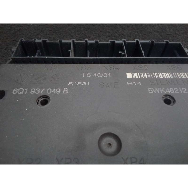 Recambio de modulo confort para volkswagen polo (9n1) 1.9 sdi referencia OEM IAM 5WK48212-6Q1937049B SIEMENS 