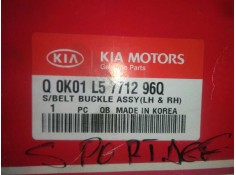 Recambio de enganche cinturon delantero izquierdo para kia sportage 2.0 turbodiesel cat referencia OEM IAM Q0K01L5771296Q PAREJA 2