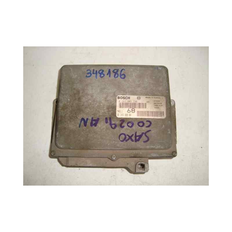 Recambio de centralita motor uce para citroën saxo 1.1 referencia OEM IAM 0261203736-MA31-9620398980  