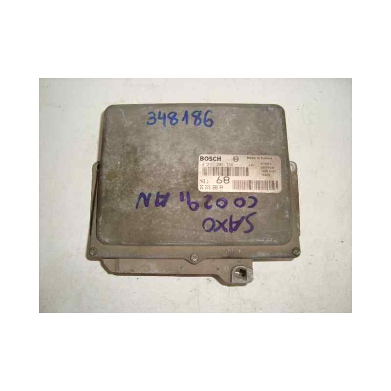 Recambio de centralita motor uce para citroën saxo 1.1 referencia OEM IAM 0261203736-MA31-9620398980  