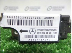 Recambio de sensor impacto airbag para mercedes-benz clase e (w210) berlina diesel 3.0 turbodiesel cat referencia OEM IAM 001820 2