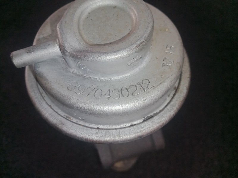 Recambio de valvula egr para opel monterey 3.1 turbodiesel referencia OEM IAM 8970430212-K5T56772  