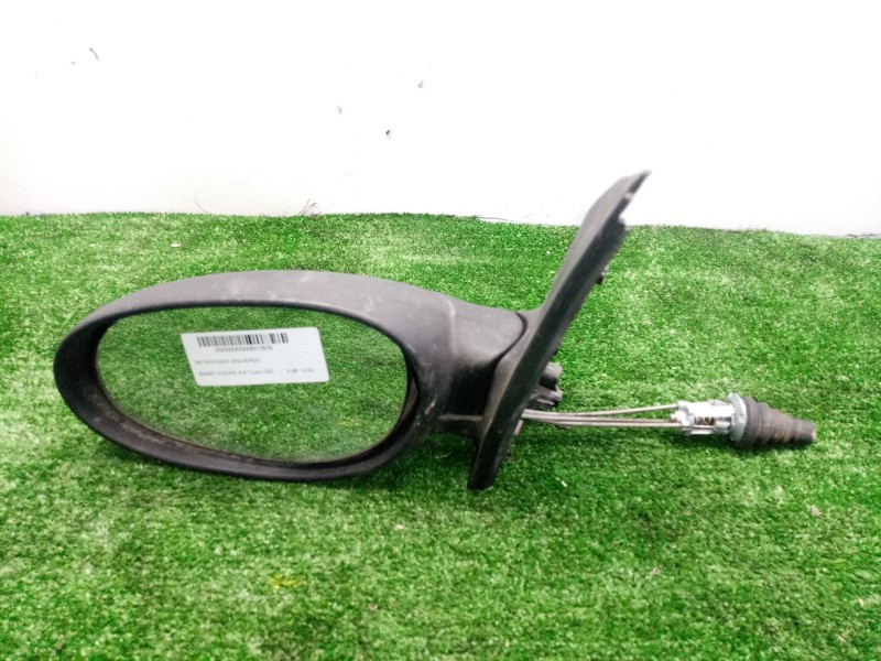 Recambio de retrovisor izquierdo para smart coupe 0.6 turbo cat referencia OEM IAM  MANUAL NEGRO.PLASTICO