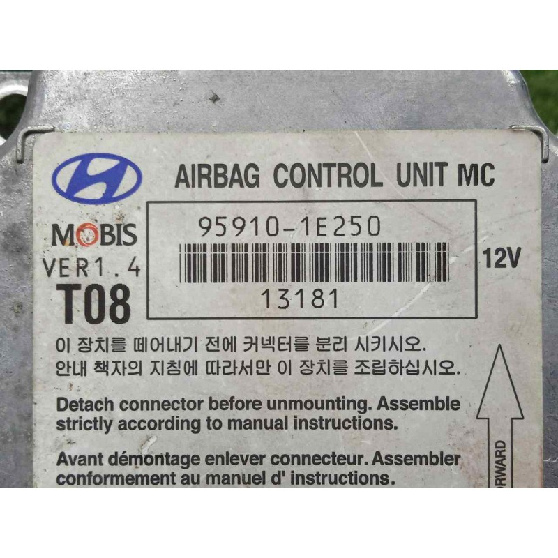 Recambio de centralita airbag para hyundai accent (mc) 1.5 crdi cat referencia OEM IAM 959101E250  