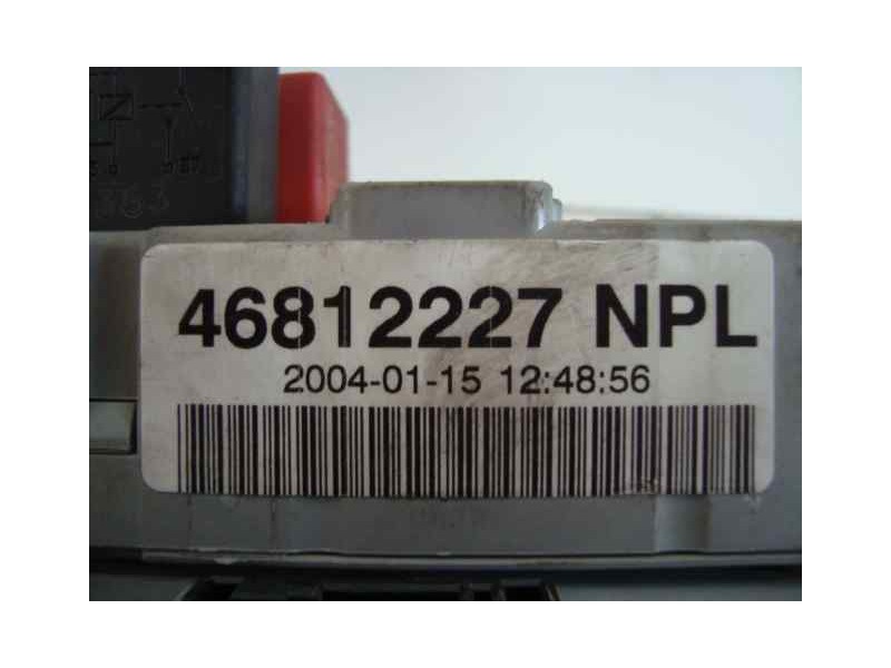 Recambio de centralita check control para fiat doblo (119) referencia OEM IAM 46812227NPL  