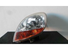 Recambio de faro izquierdo para renault kangoo (f/kc0) 1.9 diesel referencia OEM IAM 8200150614 03-07 - AMBAR FONDO.CROMO