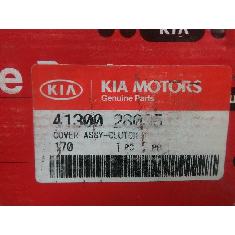 Recambio de plato presion embrague para kia cerato 2.0 cat referencia OEM IAM 4130028035  