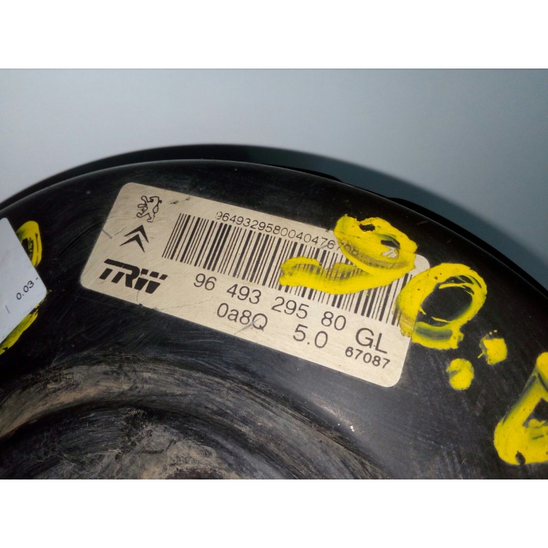 Recambio de servofreno para citroën c2 1.6 16v cat (nfu / tu5jp4) referencia OEM IAM 9649329580  TRW