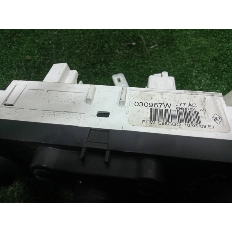 Recambio de mando calefaccion / aire acondicionado para renault clio iii 1.6 16v referencia OEM IAM 69597003-030967W J77AC 