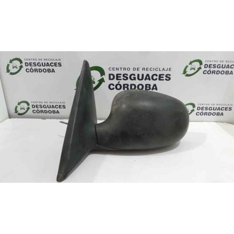 Recambio de retrovisor izquierdo para daewoo lanos referencia OEM IAM  MANUAL NEGRO PLASTICO