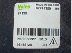 Recambio de faro antiniebla derecho para peugeot 206 berlina 1.9 diesel referencia OEM IAM 67742329   2