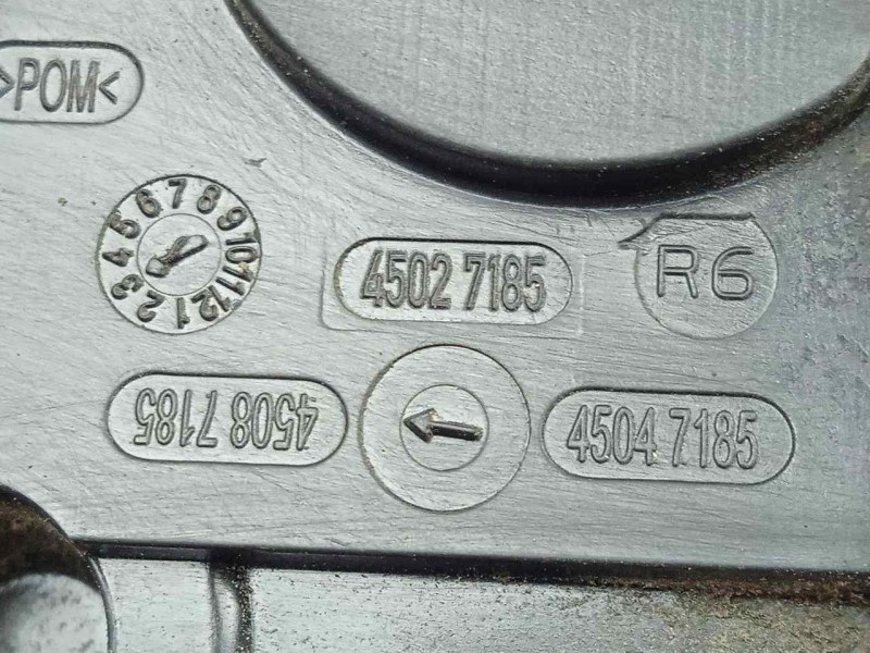 Recambio de cerradura puerta trasera derecha para peugeot 208 1.4 hdi fap referencia OEM IAM 45087185 5.PINES 