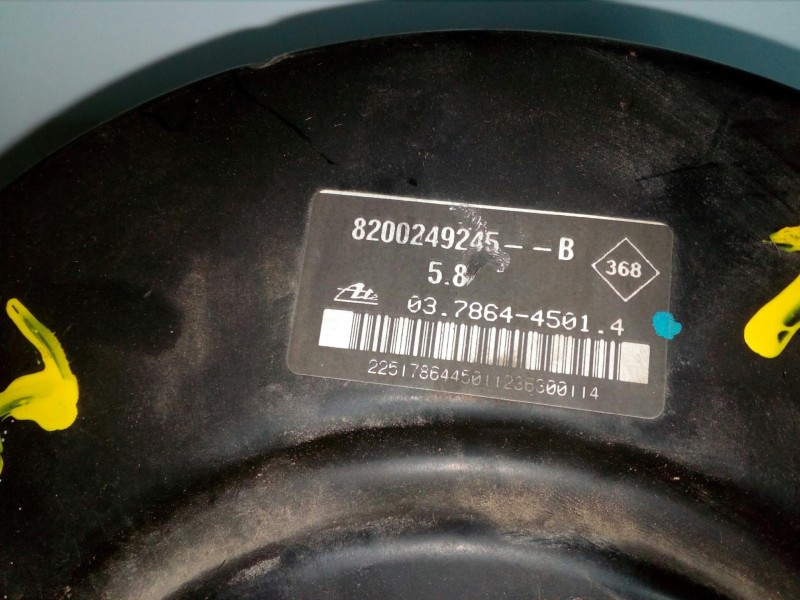 Recambio de servofreno para renault clio iii referencia OEM IAM 8200249245B-03786445014 ATE 