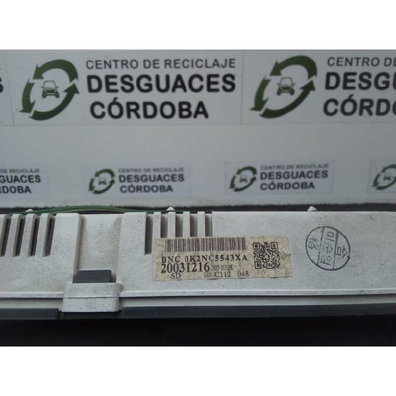 Recambio de cuadro instrumentos para kia shuma ii 1.6 cat referencia OEM IAM 0K2NC5543XA-200331310K  
