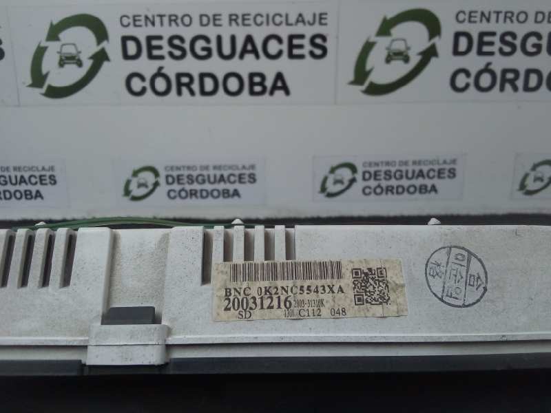 Recambio de cuadro instrumentos para kia shuma ii 1.6 cat referencia OEM IAM 0K2NC5543XA-200331310K  